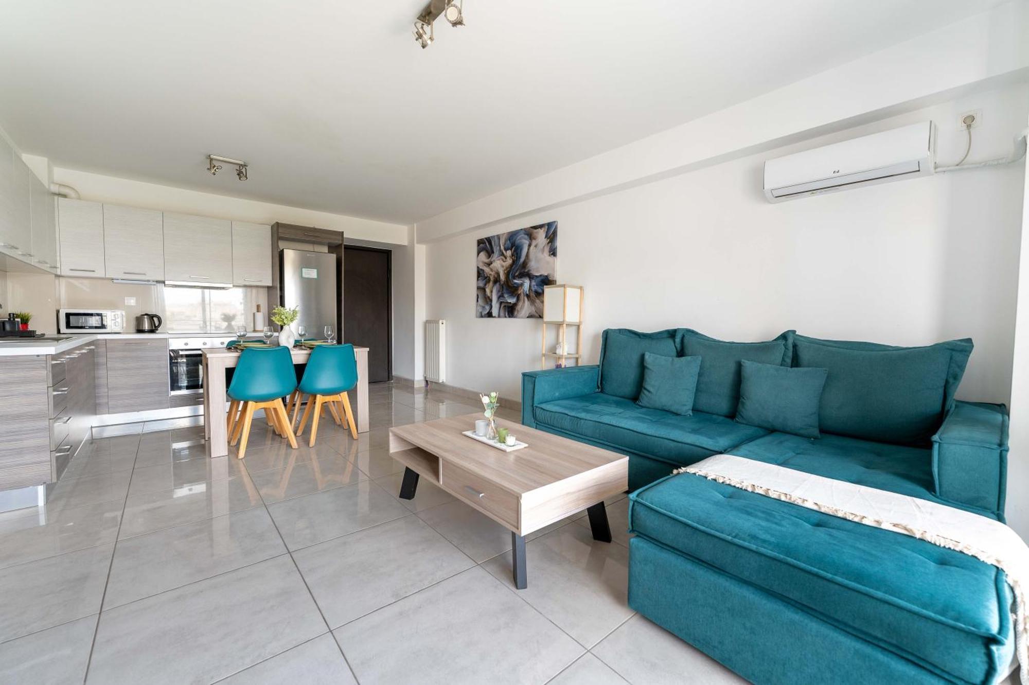Modern Spacious Apartment Located In Piraeus Pireu Exterior foto
