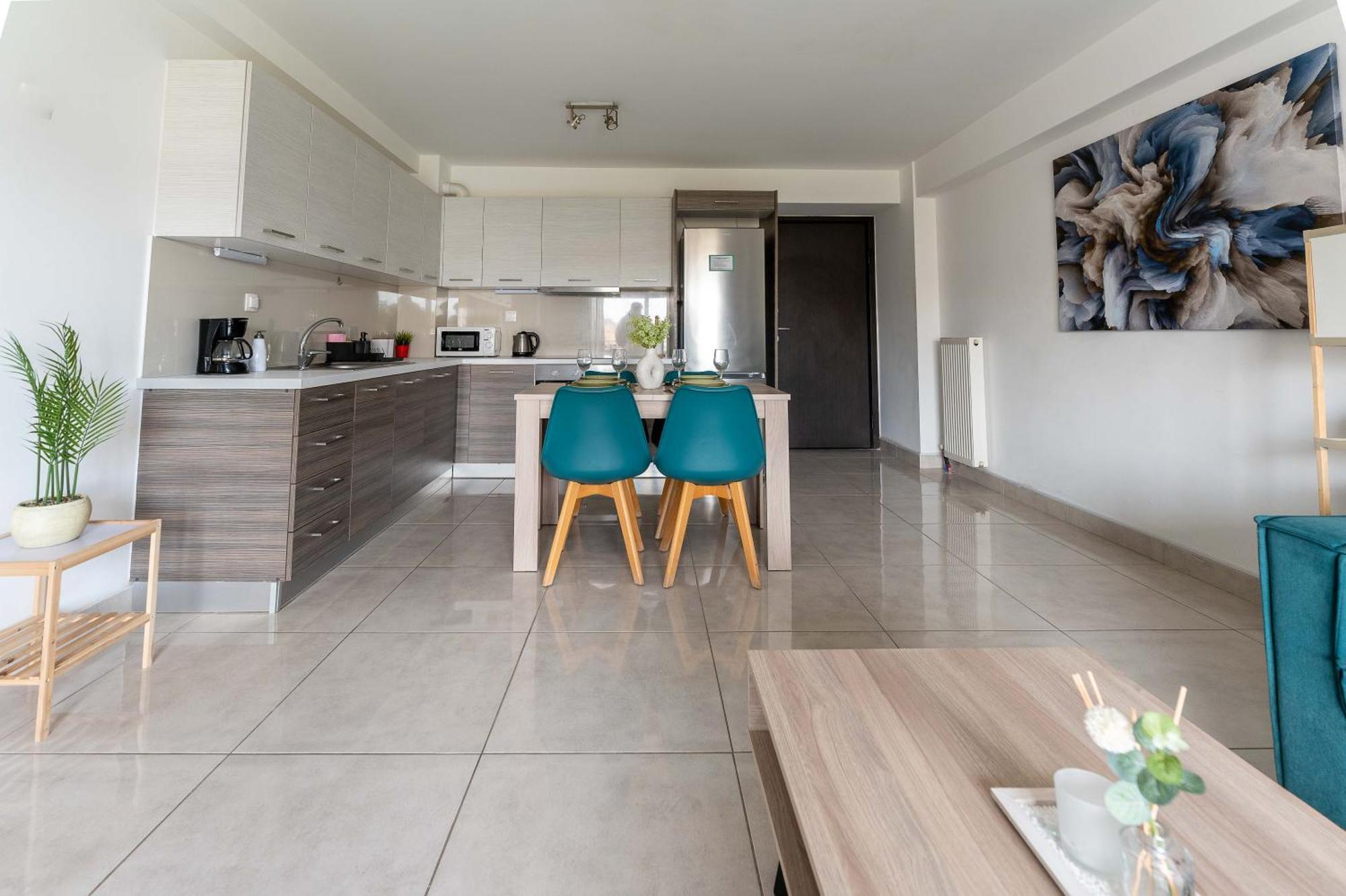 Modern Spacious Apartment Located In Piraeus Pireu Exterior foto