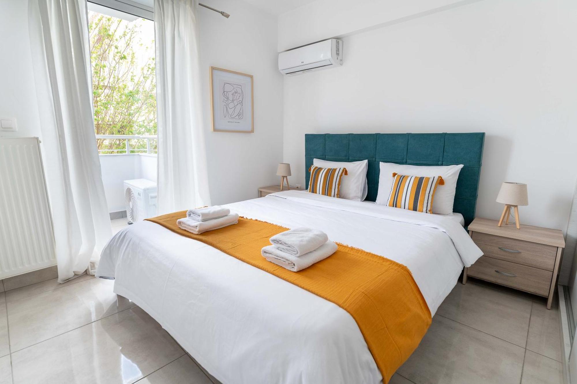 Modern Spacious Apartment Located In Piraeus Pireu Exterior foto
